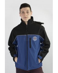 POLERA NEGRO PIQUE ML LUTERANO UNISEX