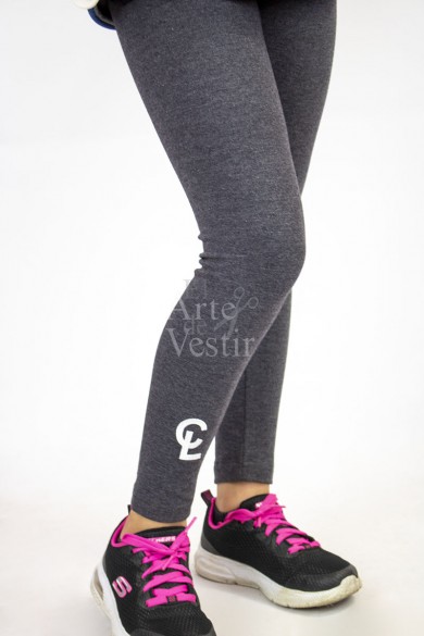 CALZA LARGA GRIS LUTERANO LYCRA