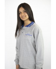 POLERA BLANCO PIQUE ML UNISEX HERNANDO DE MAGALLANES