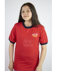 POLERA ROJO MC POLO P.P.LEMAITRE MUJER POLERA ROJO MC POLO P.P.LEMAITRE MUJER
