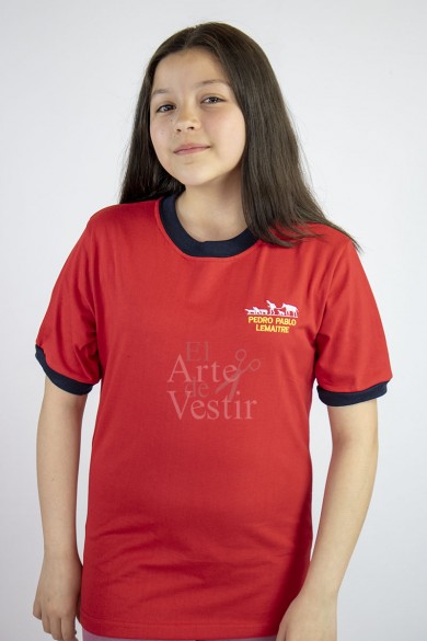 POLERA ROJO MC POLO P.P.LEMAITRE MUJER