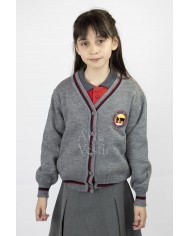 SWEATER GRIS V ML P.P.LEMAITRE