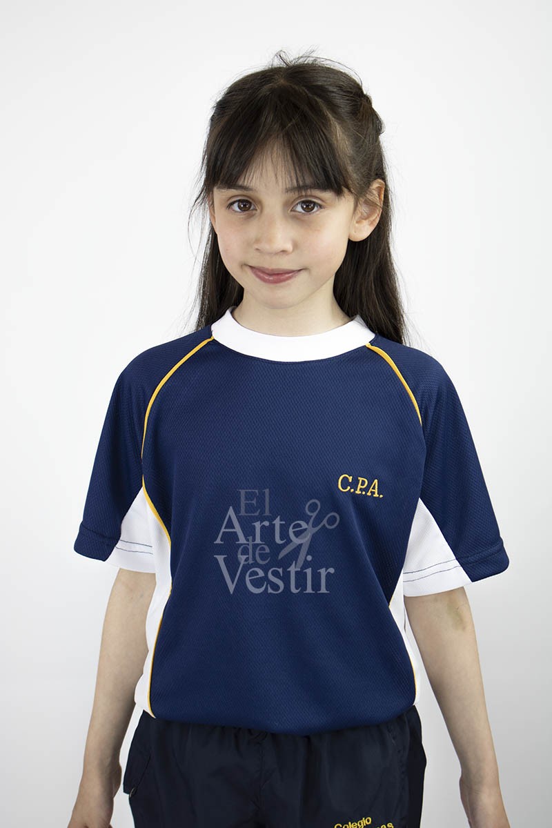 POLERA MC AZUL PANAL V UNISEX PUNTA ARENAS