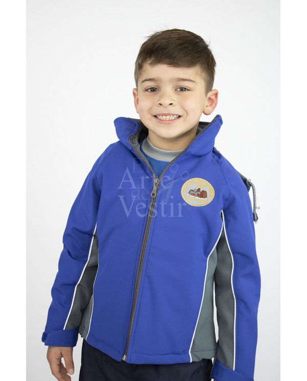 CASACA AZULINO/GRIS SOFT HOMBRE MANUEL BULNES