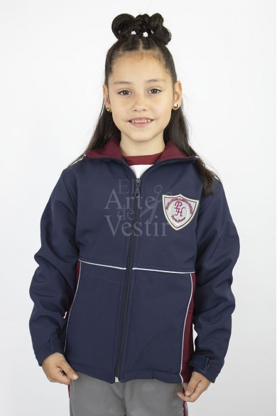 CASACA AZUL /BURDEO P.A.HURTADO MUJER