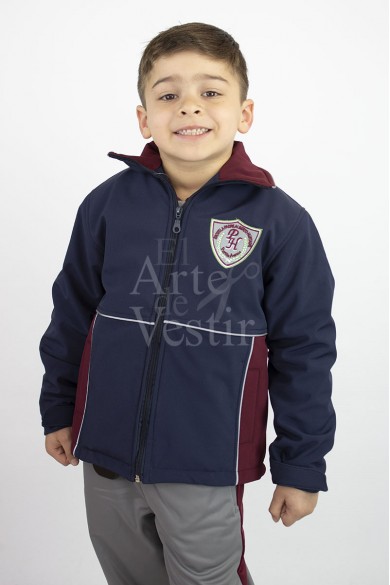 CASACA AZUL /BURDEO HOMBRE PADRE ALBERTO HURTADO