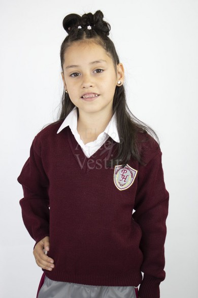 SWEATER BURDEO V ML UNISEX PADRE ALBERTO HURTADO