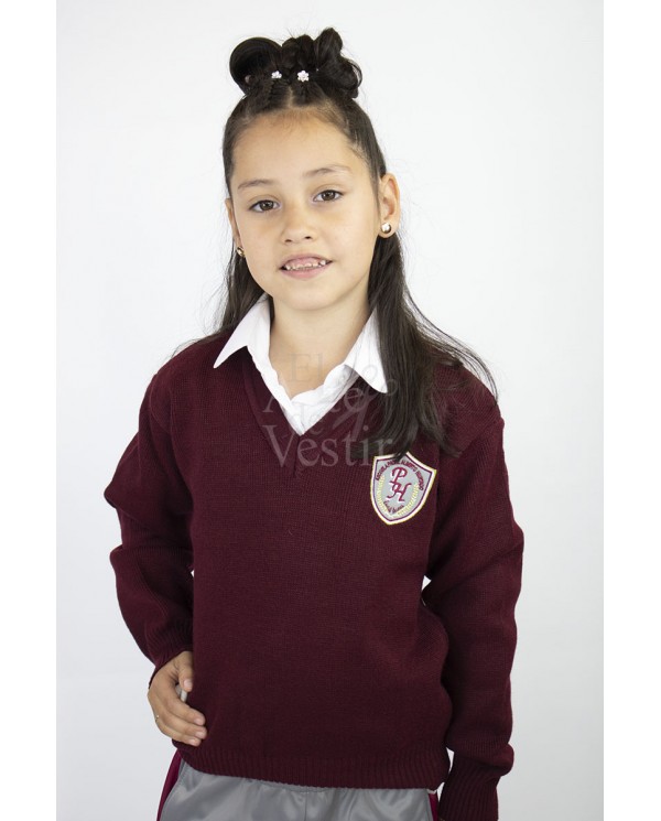 SWEATER BURDEO V ML UNISEX PADRE ALBERTO HURTADO