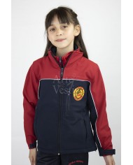 CASACA PATAGONIA SOFTSHEL HOMBRE AZUL/ROJO