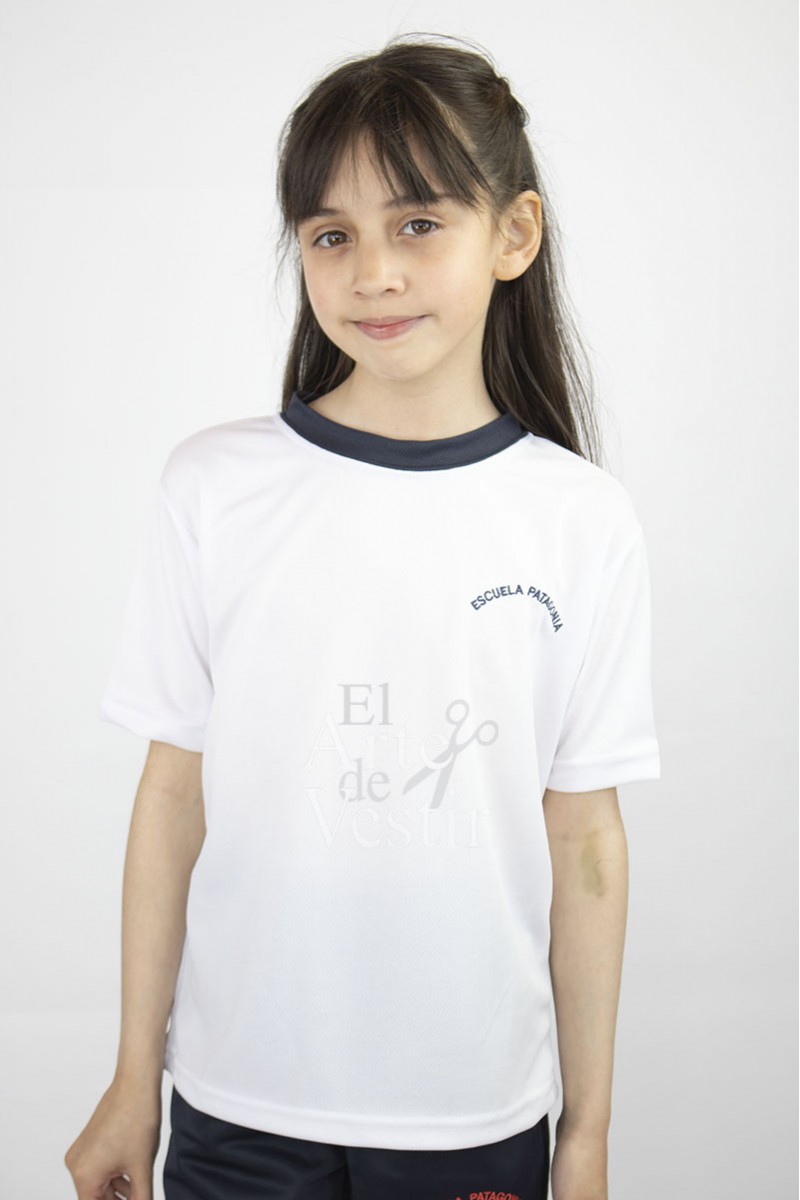 POLERA BLANCA MC POLO PANAL UNISEX PATAGONIA