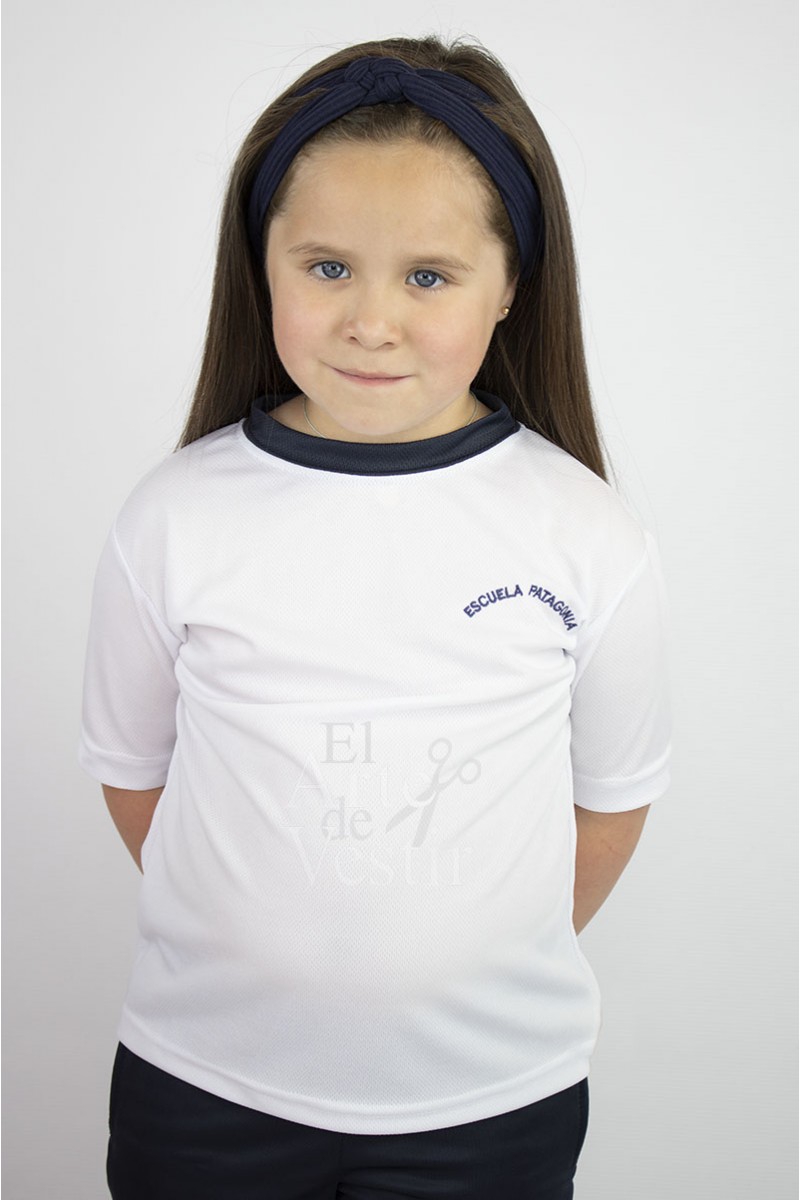 POLERA BLANCA MC POLO PANAL UNISEX PATAGONIA