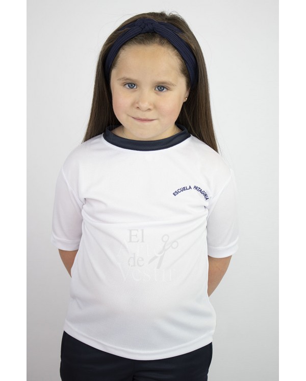 POLERA BLANCA MC POLO PANAL UNISEX PATAGONIA