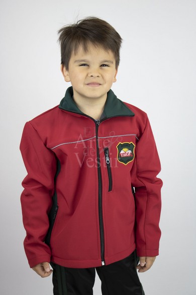 CASACA ROJO PORTUGAL HOMBRE