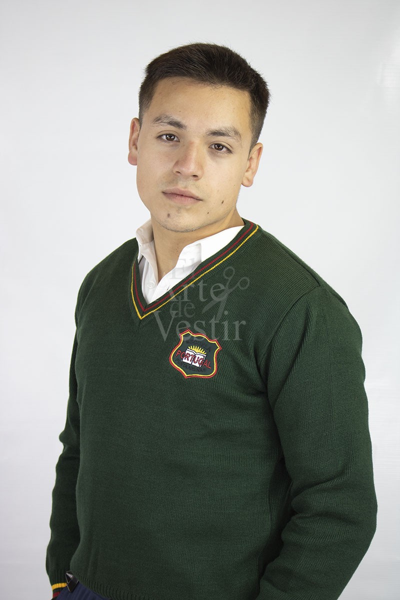 SWEATER VERDE PORTUGAL UNISEX SWEATER VERDE PORTUGAL UNISEX