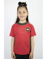 POLERA ROJO MC PANAL POLO MUJER PORTUGAL