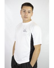 POLERA NEGRO/BLANCO MC PANAL POLO HOMBRE INDUSTRIAL