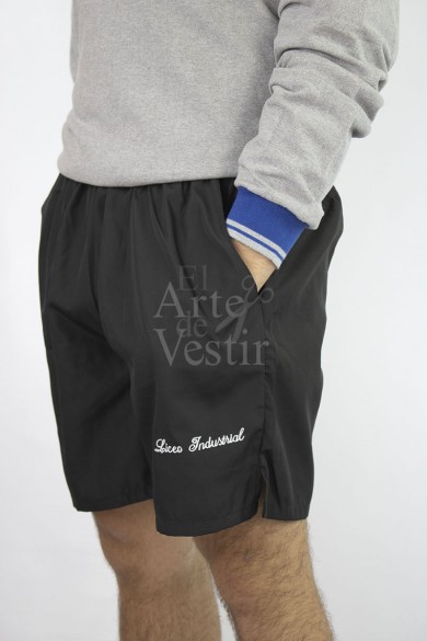 SHORT NEGRO SOFT HOMBRE INDUSTRIAL