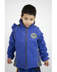 CALZA LYCRA AZULINO RIO SECO AMARILLO MUJER