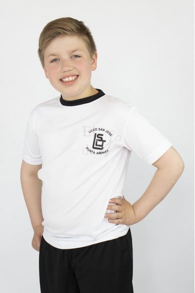 POLERA BLANCO PANAL MC HOMBRE SAN JOSE