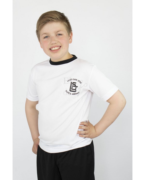 POLERA BLANCO PANAL MC HOMBRE SAN JOSE