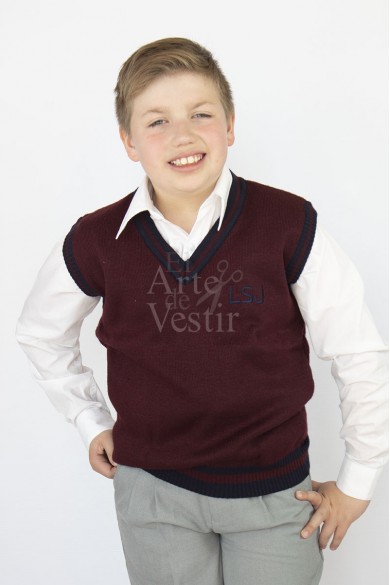 SWEATER SM BURDEO V LICEO SAN JOSE HOMBRE