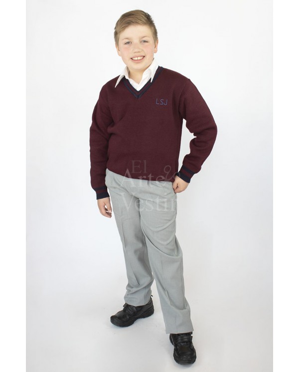 PANTALÓN GRIS PERLA HOMBRE SAN JOSE