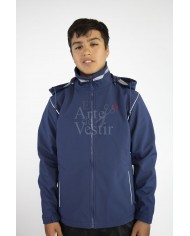 CASACA AZUL SARA BRAUN MUJER