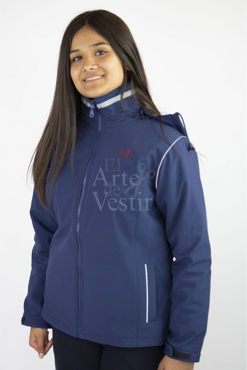 CASACA AZUL SARA BRAUN MUJER CASACA AZUL SARA BRAUN MUJER