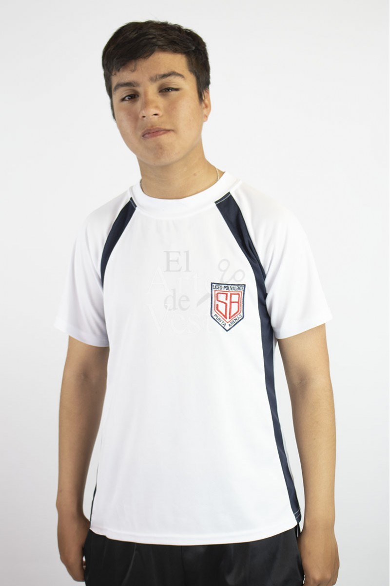 POLERA BLANCO MC POLO PANAL HOMBRE SARA BRAUN