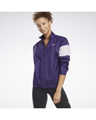 CHAQUETA REEBOK MUJER LINEAR WVN NEGRO