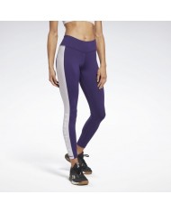 CALZA REEBOK MUJER WOR BIG LOGO BURDEO