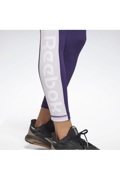 CALZA REEBOK MUJER LINEAR LOGO VIOLETA