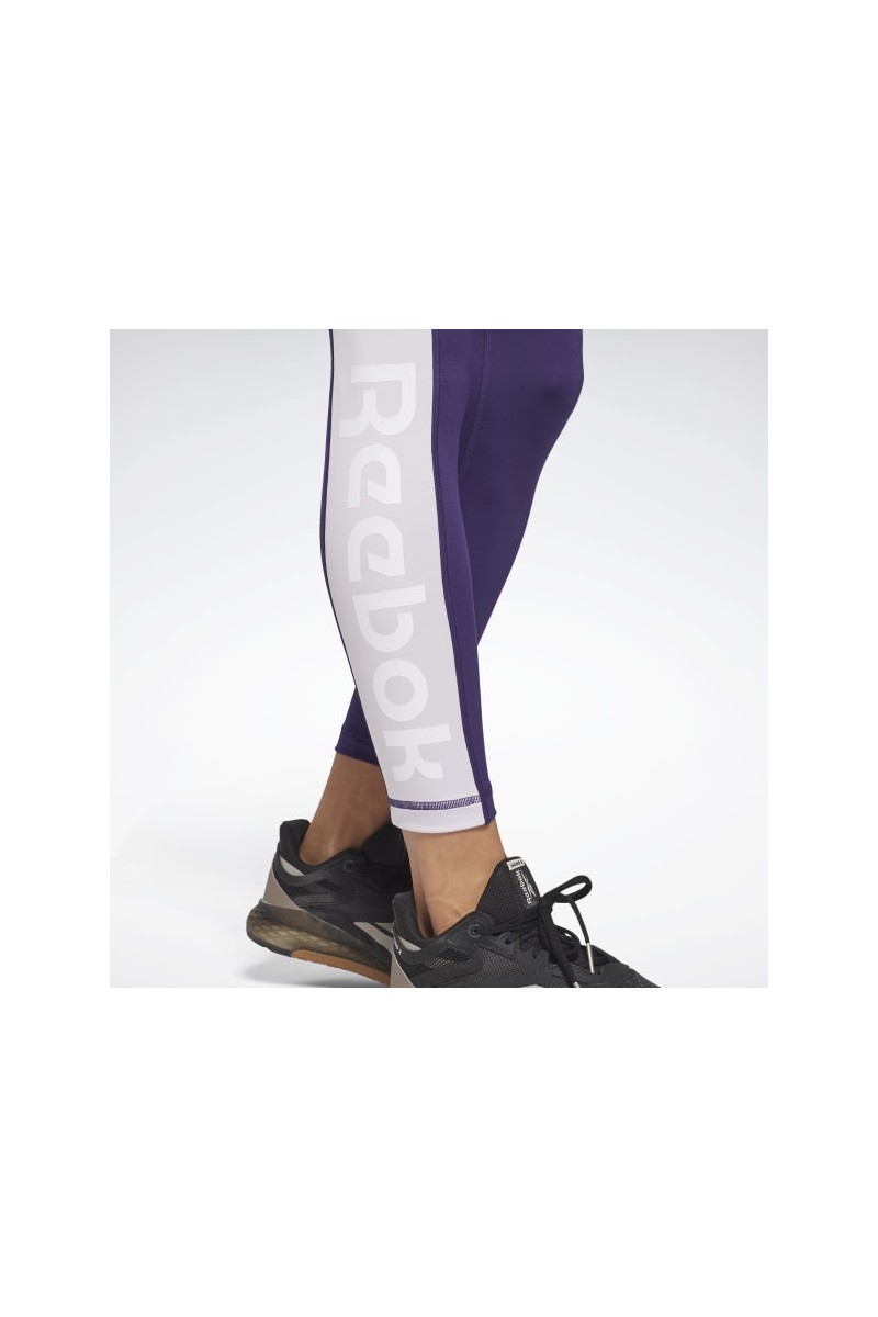 CALZA REEBOK MUJER LINEAR LOGO VIOLETA CALZA REEBOK MUJER LINEAR LOGO VIOLETA