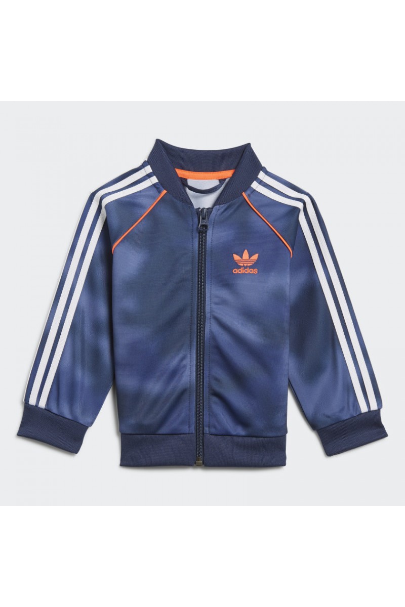 BUZO ADIDAS NIÑO SST CAMO ESTAMPADO AZUL BUZO ADIDAS NIÑO SST CAMO ESTAMPADO AZUL