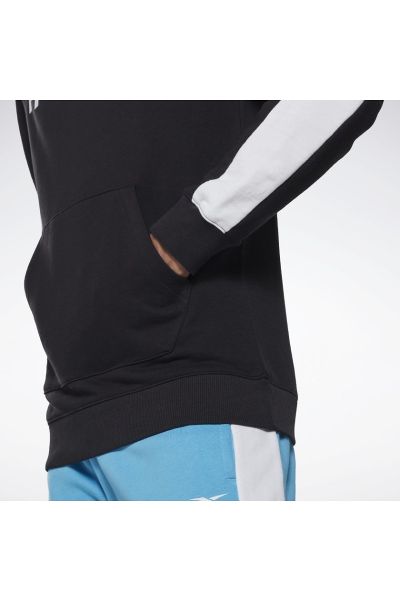POLERÓN REEBOK HOMBRE OTH HOODIE NEGRO POLERÓN REEBOK HOMBRE OTH HOODIE NEGRO