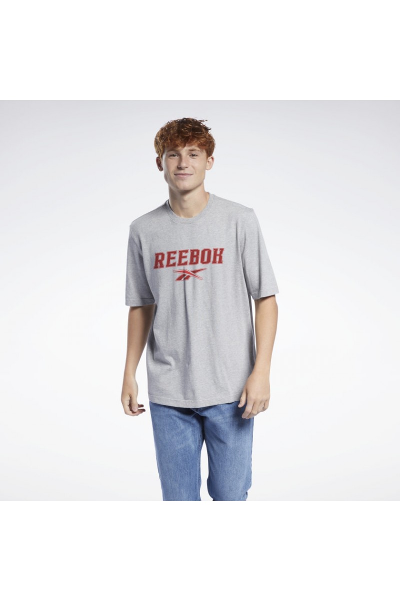 POLERA REEBOK HOMBRE CALM LEGACY GRIS POLERA REEBOK HOMBRE CALM LEGACY GRIS