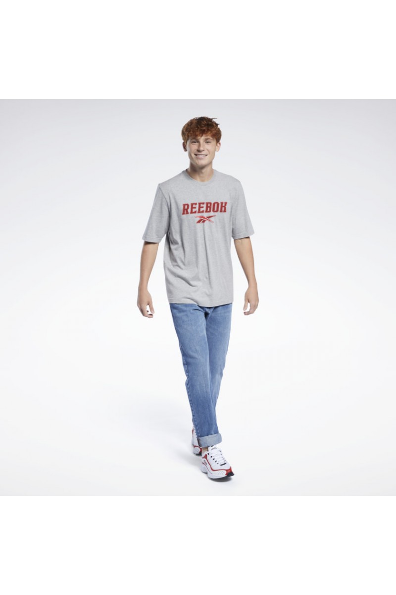 POLERA REEBOK HOMBRE CALM LEGACY GRIS POLERA REEBOK HOMBRE CALM LEGACY GRIS