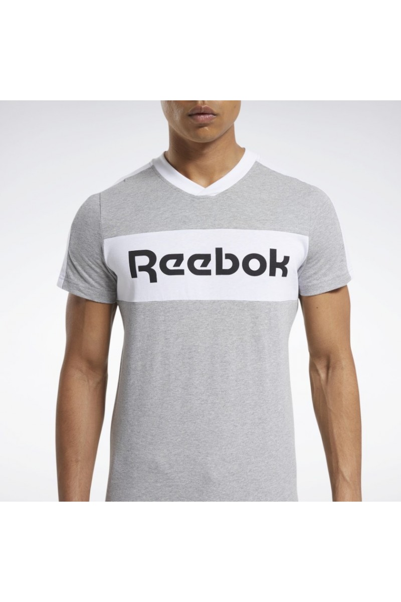 POLERA REEBOK HOMBRE GRAPHIC GRIS POLERA REEBOK HOMBRE GRAPHIC GRIS