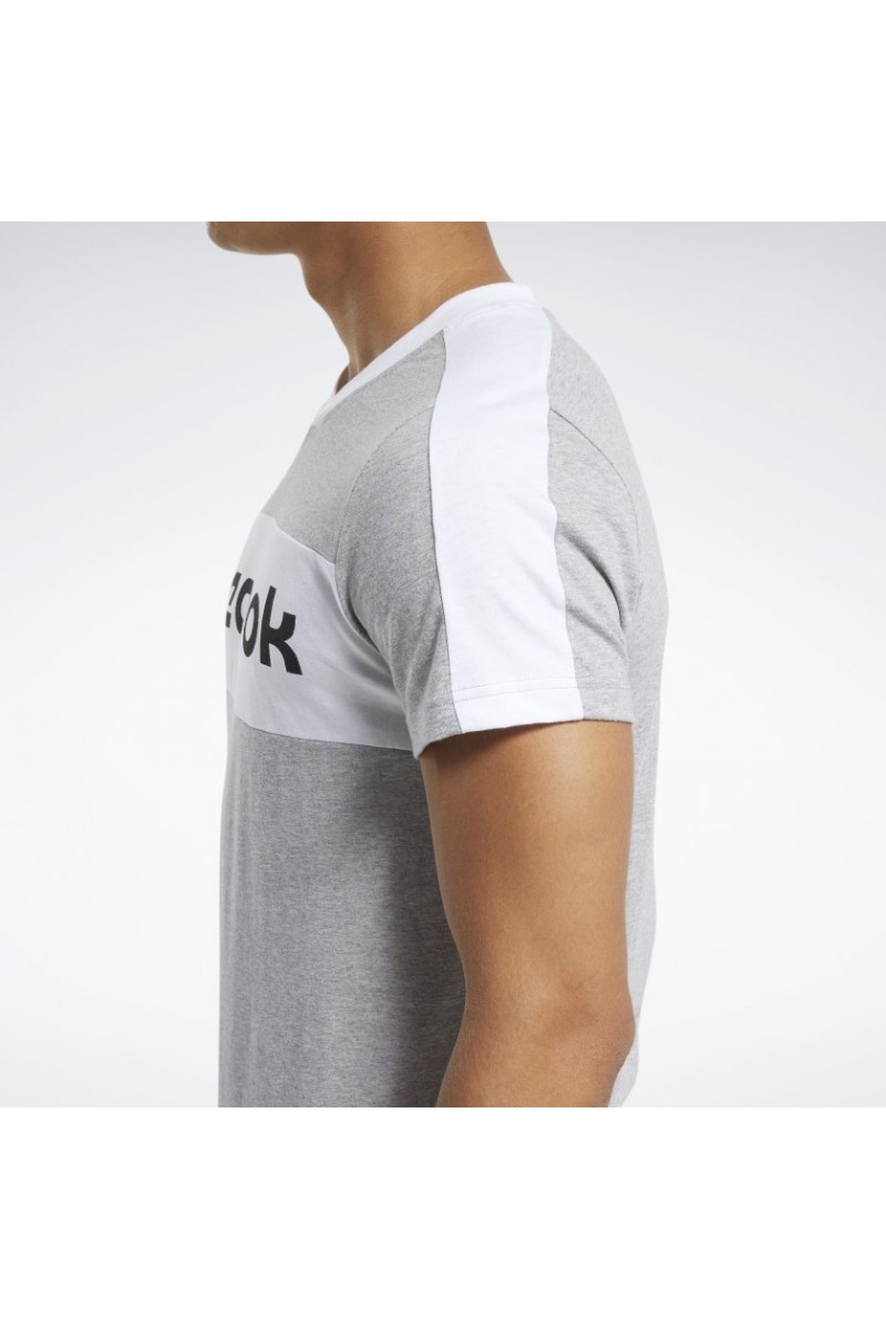 POLERA REEBOK HOMBRE GRAPHIC GRIS POLERA REEBOK HOMBRE GRAPHIC GRIS
