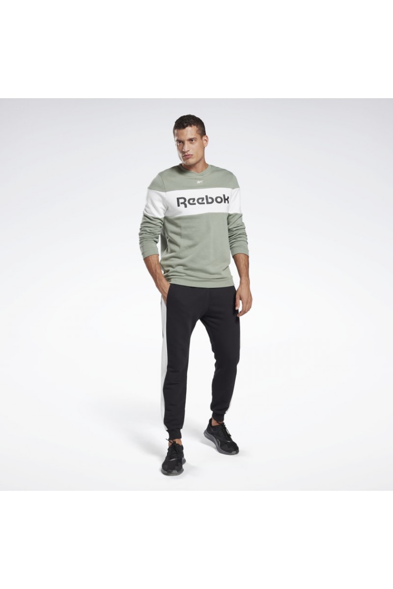 POLERÓN REEBOK HOMBRE CREW VERDE POLERÓN REEBOK HOMBRE CREW VERDE
