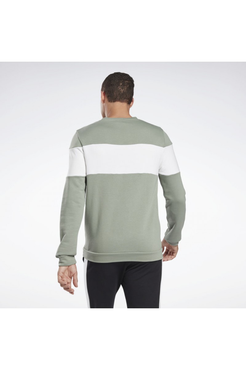 POLERÓN REEBOK HOMBRE CREW VERDE POLERÓN REEBOK HOMBRE CREW VERDE