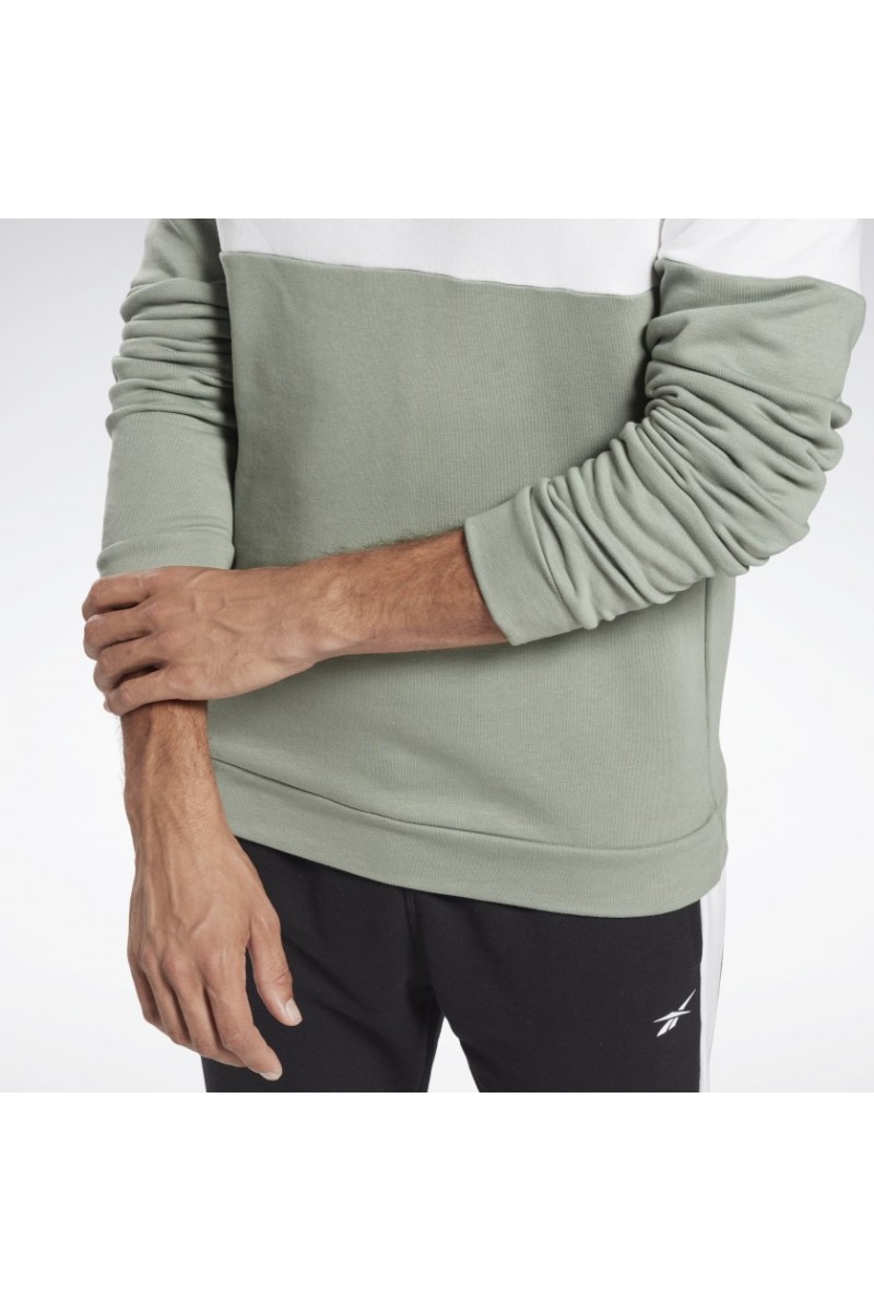 POLERÓN REEBOK HOMBRE CREW VERDE POLERÓN REEBOK HOMBRE CREW VERDE
