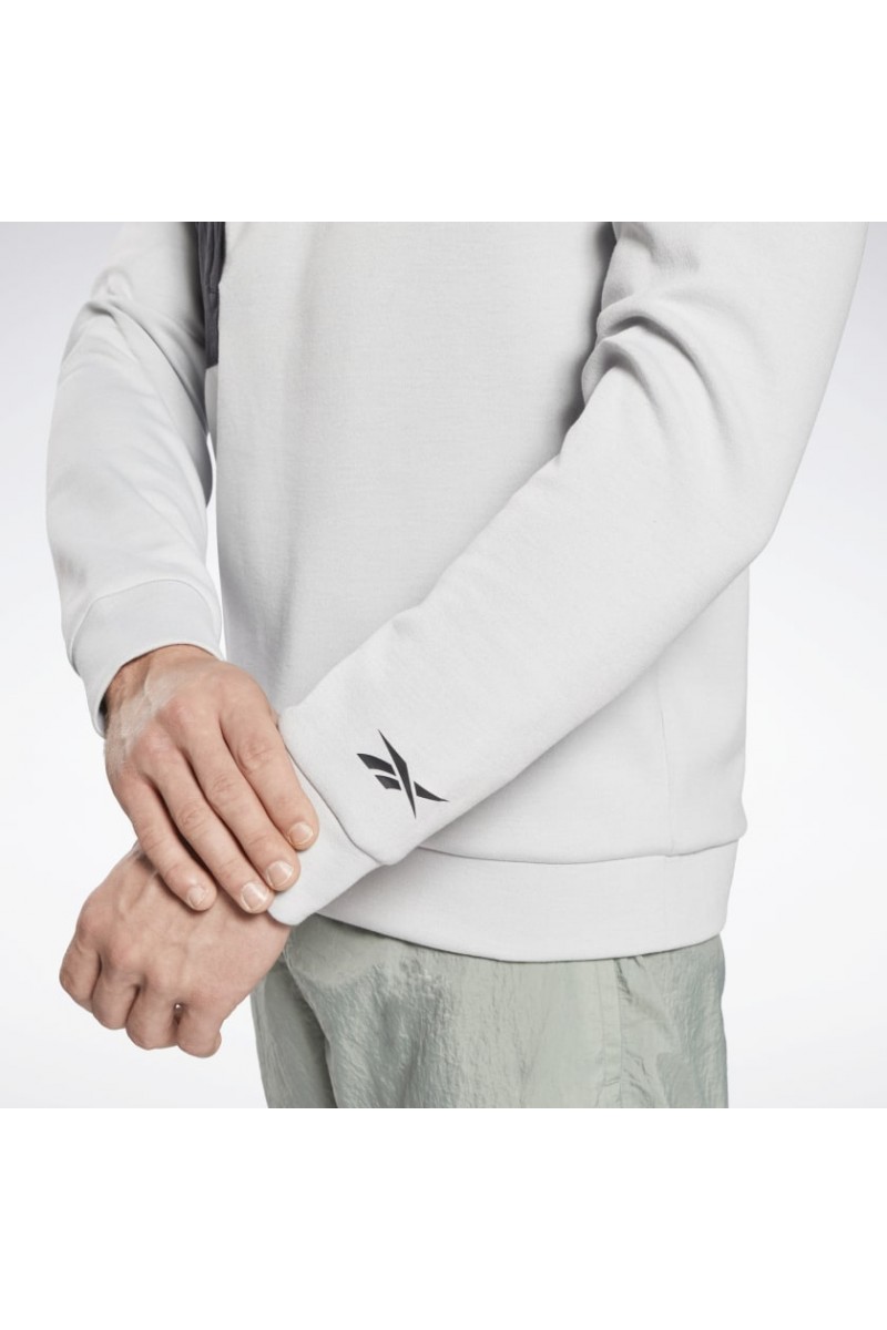 POLERÓN REEBOK HOMBRE CREW GRIS POLERÓN REEBOK HOMBRE CREW GRIS