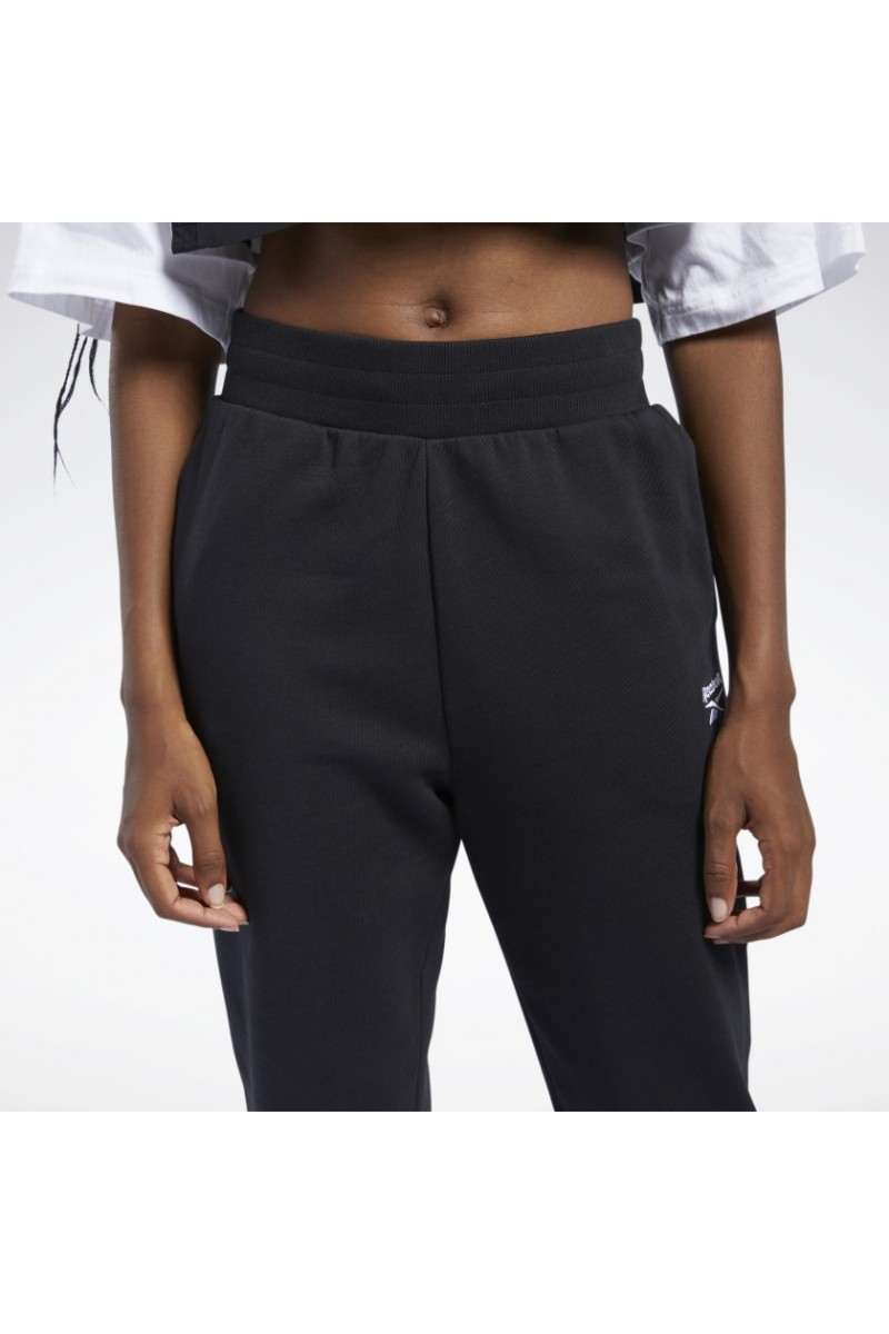 PANTALÓN BUZO REEBOK FRENCH SM LOGO NEGRO PANTALÓN BUZO REEBOK FRENCH SM LOGO NEGRO