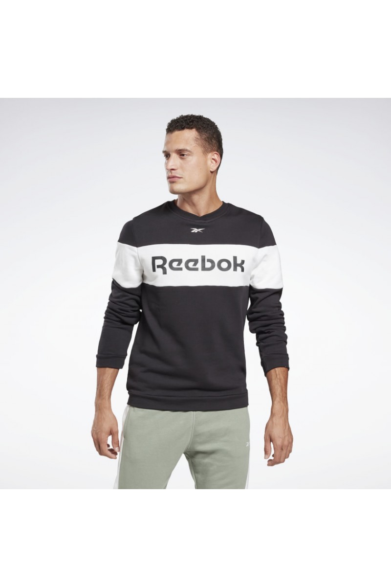 POLERÓN REEBOK HOMBRE CREW NEGRO POLERÓN REEBOK HOMBRE CREW NEGRO