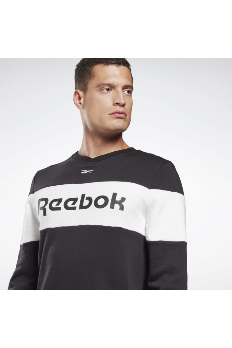 POLERÓN REEBOK HOMBRE CREW NEGRO POLERÓN REEBOK HOMBRE CREW NEGRO