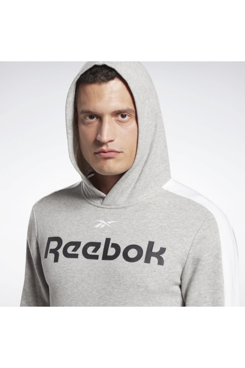 POLERÓN REEBOK HOMBRE OTH HOODIE GRIS POLERÓN REEBOK HOMBRE OTH HOODIE GRIS