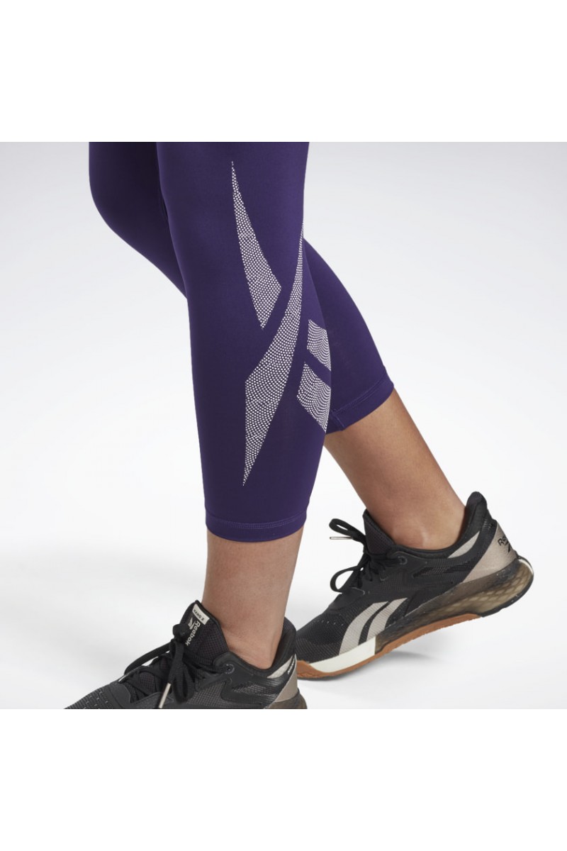 CALZA REEBOK MUJER WOR LOGO TIGHT VIOLETA CALZA REEBOK MUJER WOR LOGO TIGHT VIOLETA
