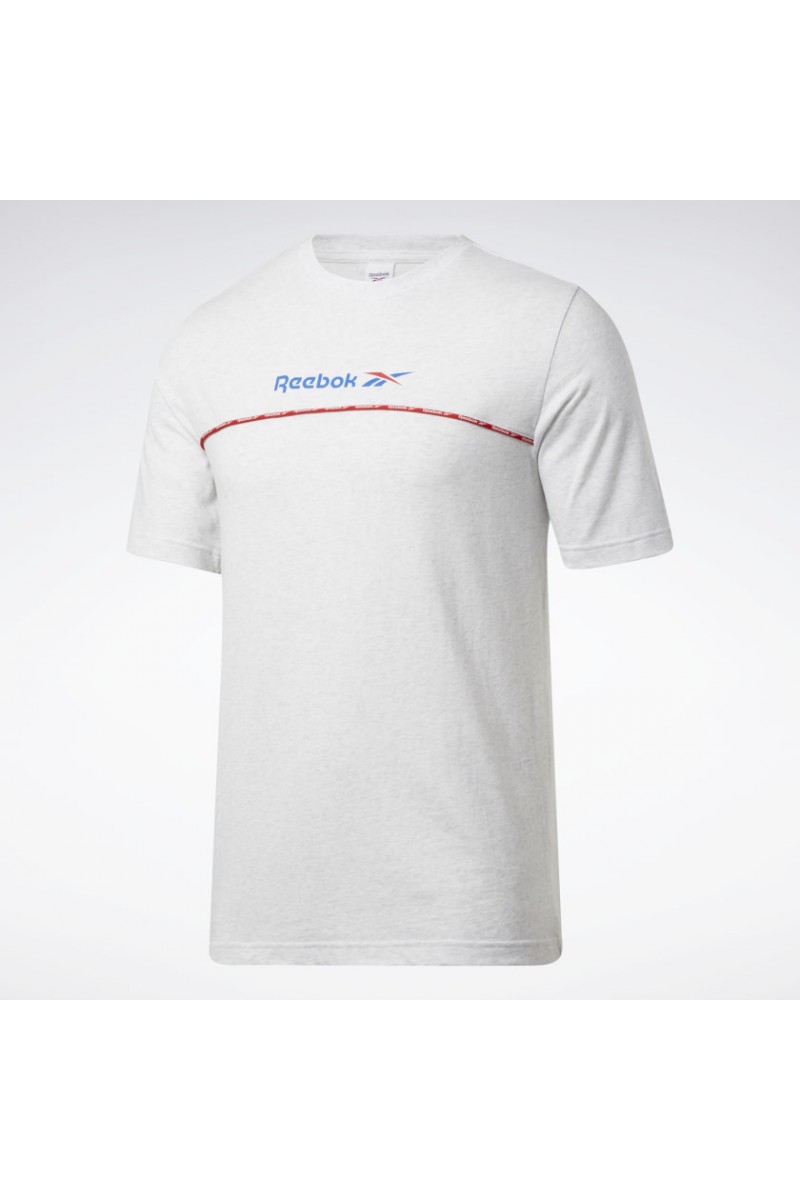 POLERA REEBOK HOMBRE CLASSIC LINEAR BLANCA POLERA REEBOK HOMBRE CLASSIC LINEAR BLANCA