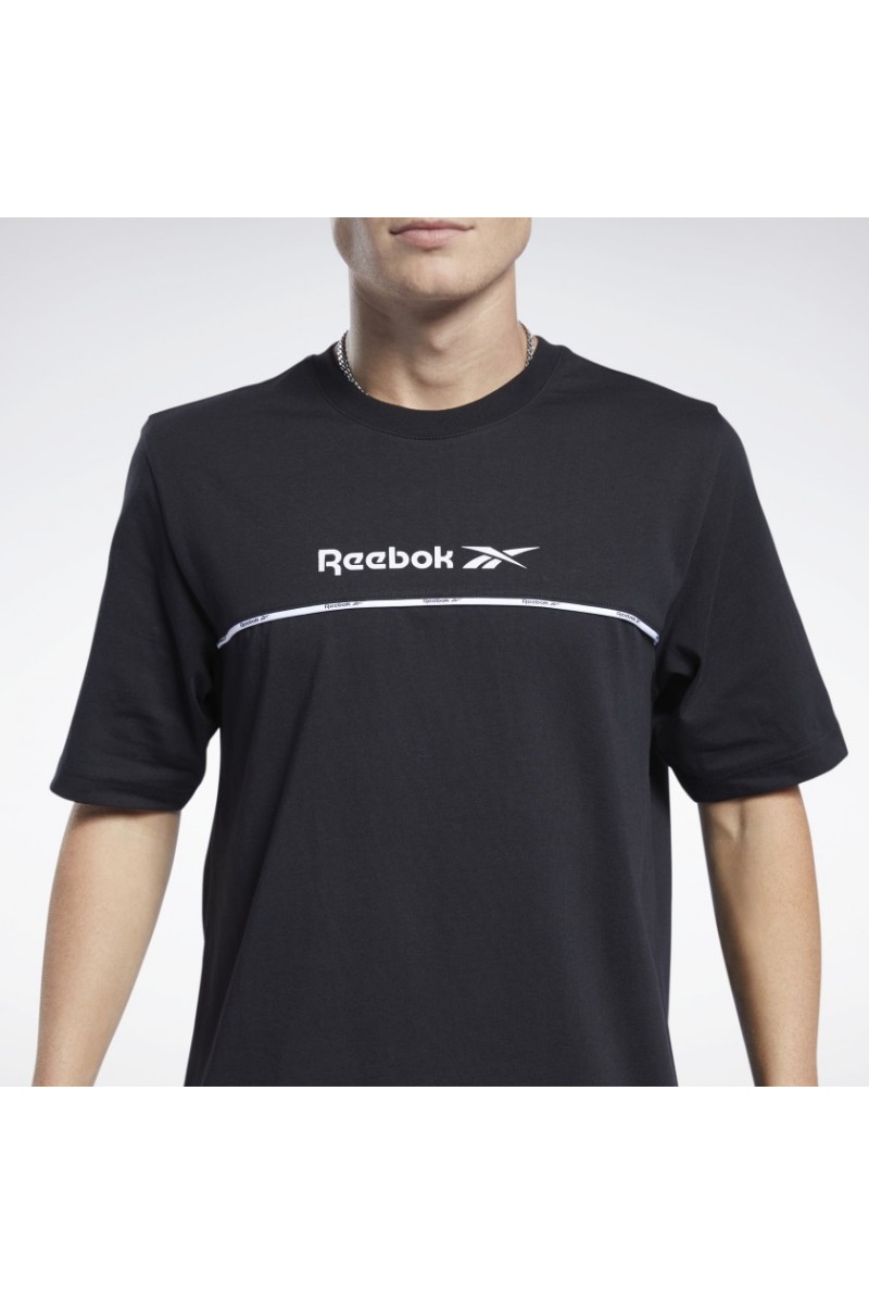 POLERA REEBOK HOMBRE CLASSIC LINEAR T NEGRO POLERA REEBOK HOMBRE CLASSIC LINEAR T NEGRO